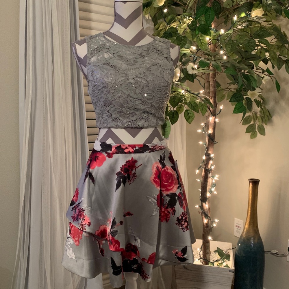 2 piece jrs event dress